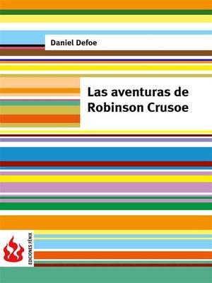 cover image of Las aventuras de Robinson Crusoe (low cost). Edición limitada